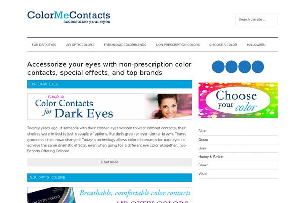 Site using Simple Social Icons plugin