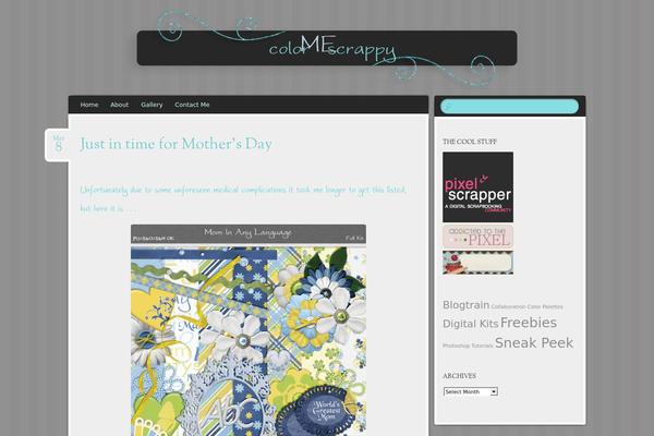 Bouquet theme site design template sample