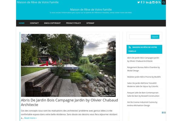 SABINA theme site design template sample