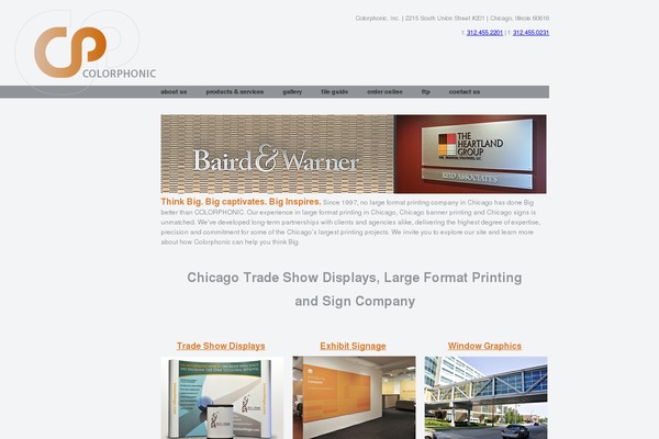 Cp theme site design template sample