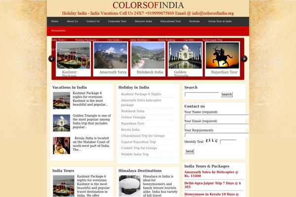 GrungeMag theme site design template sample