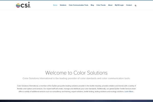 colorsolutionsinternational.com site used Dystar11