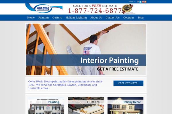 Modular theme site design template sample