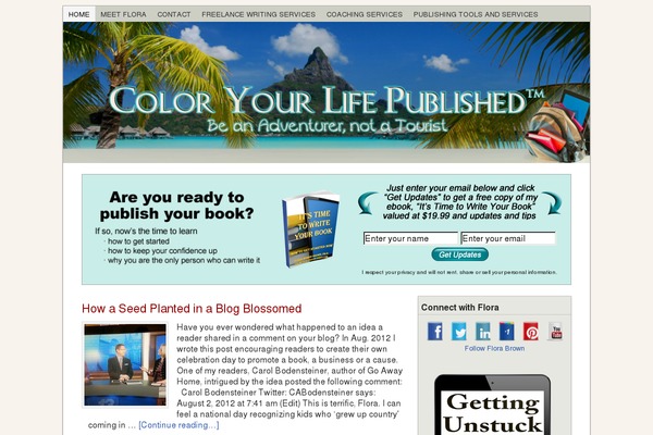 coloryourlifepublished.com site used Prose