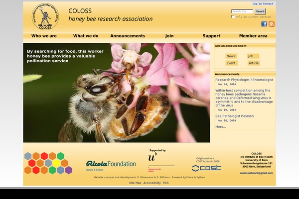 Site using Events Manager plugin