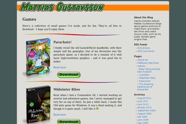 Default theme site design template sample