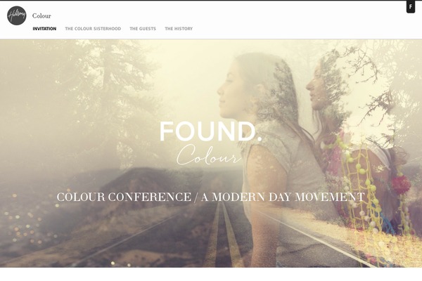 Hillsong theme site design template sample