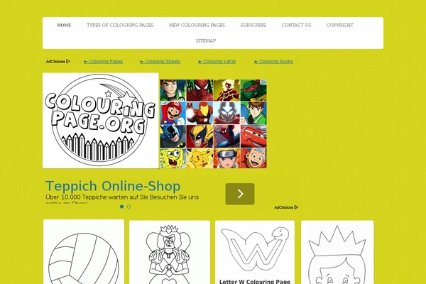 pinpress theme site design template sample