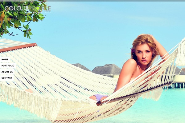 CONTRAST theme site design template sample
