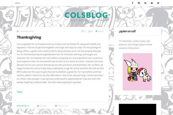 Site using Async Social Sharing plugin