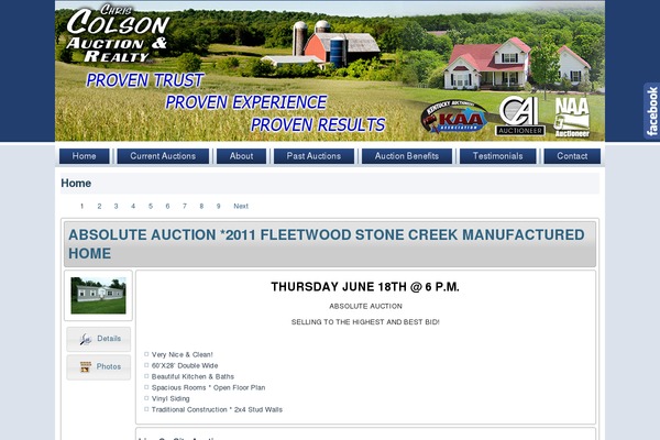 colsonsells.com site used Colson2012