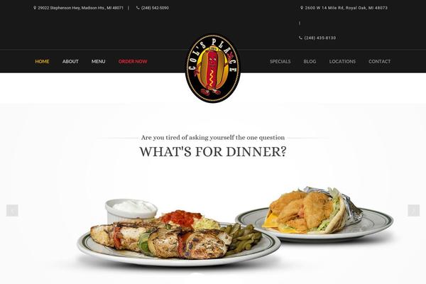 Site using Genesis Simple Footer Widgets plugin