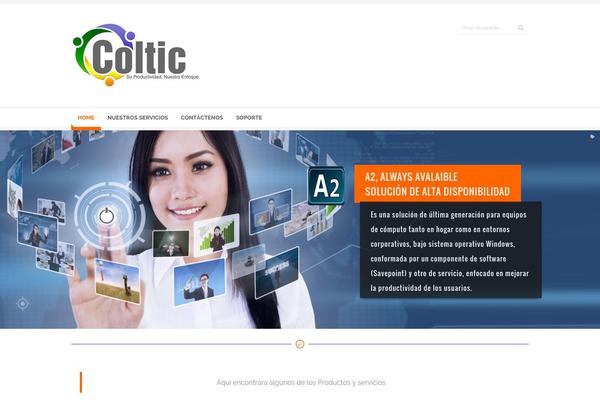 coltic.com site used Corporative