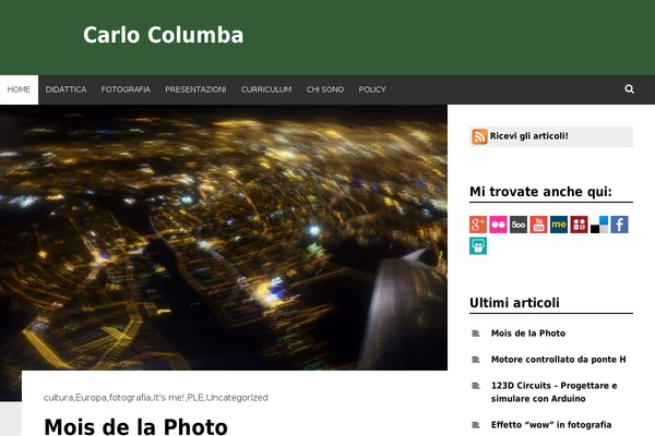 Twenty Sixteen theme site design template sample