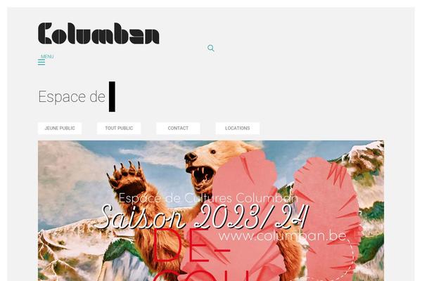 Kalium theme site design template sample