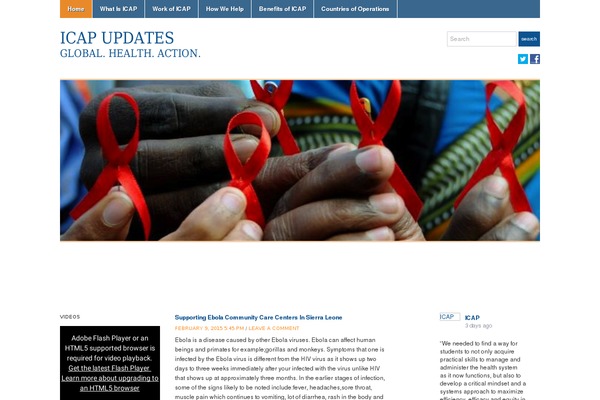 Academica theme site design template sample