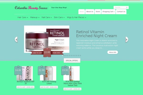 columbiabeautysource.com site used Boutique-2_1