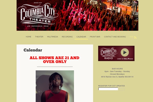 Bueno theme site design template sample