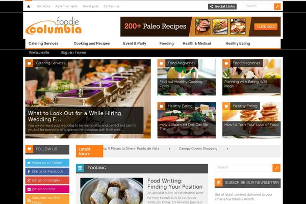 columbiafoodie.com site used Columbiafoodie