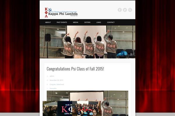 Pinboard theme site design template sample