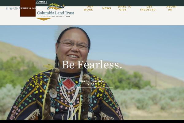 columbialandtrust.org site used Clt