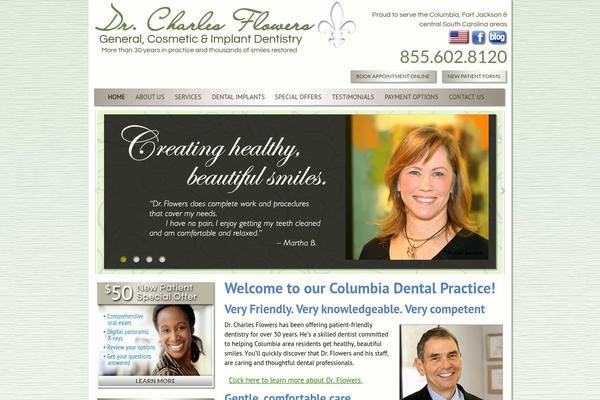 columbiascdentist.com site used Wpmaintheme