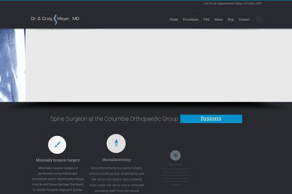 Fortis7 theme site design template sample