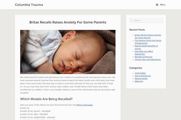 Influence theme site design template sample