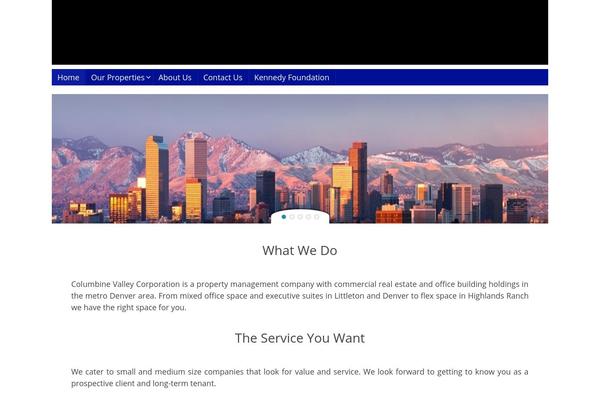 Tempera theme site design template sample