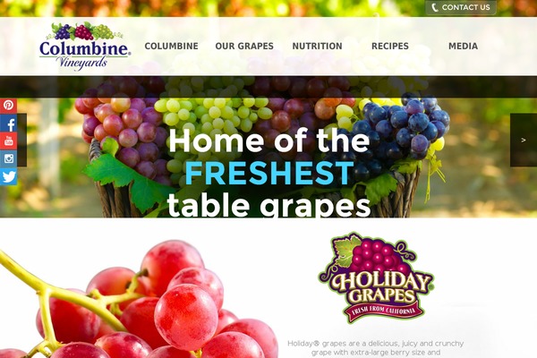 columbinevineyards.com site used Columbine
