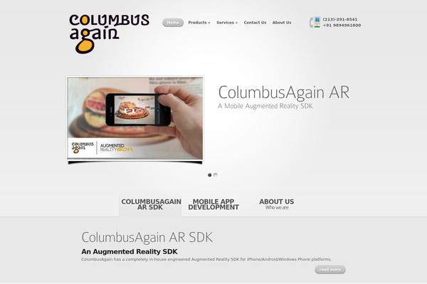 Nova theme site design template sample