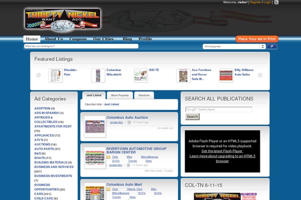 Amclass theme site design template sample