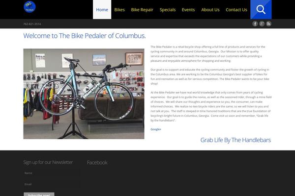 Captivate theme site design template sample