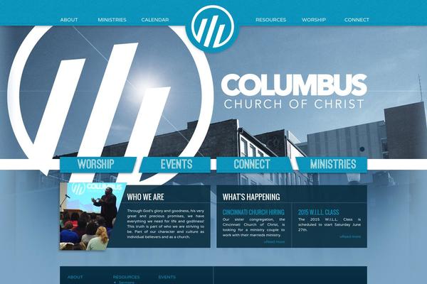 columbuschurchofchrist.com site used Ccoc