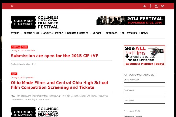 columbusfilmcouncil.org site used Momo