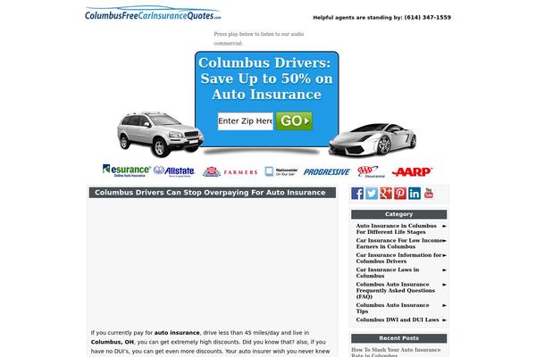 Corporate theme site design template sample