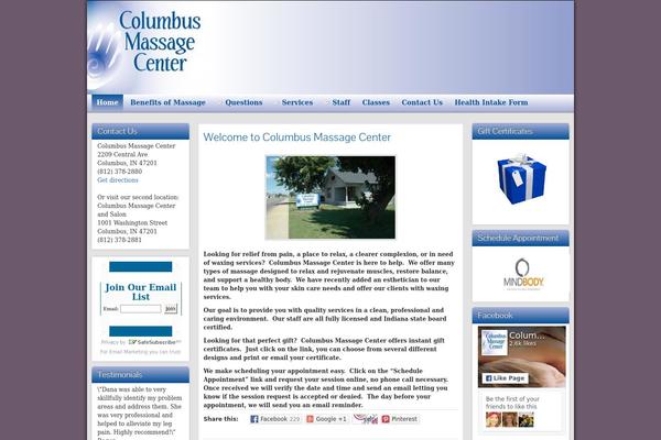 Graphene theme site design template sample