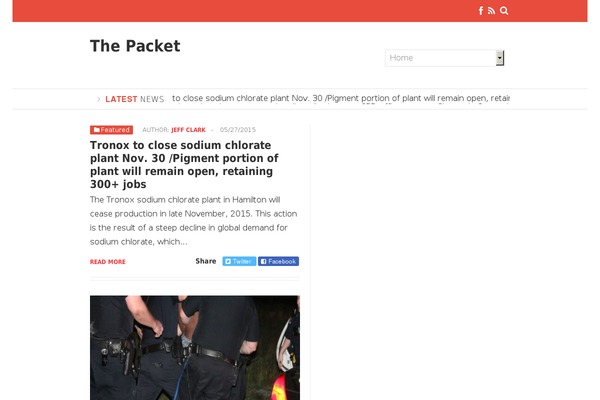 Newspaperss theme site design template sample
