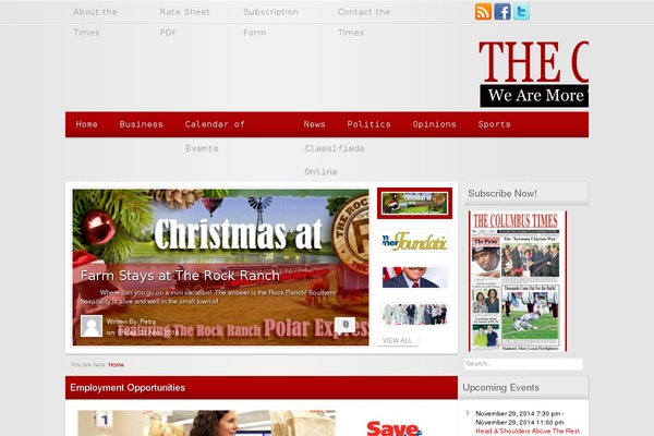 columbustimes.com site used My News