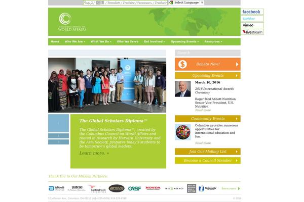 Site using (a) Slideshow plugin