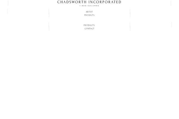 columns.com site used Chadsworth