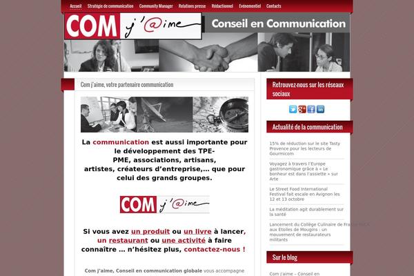 BlogoLife theme site design template sample