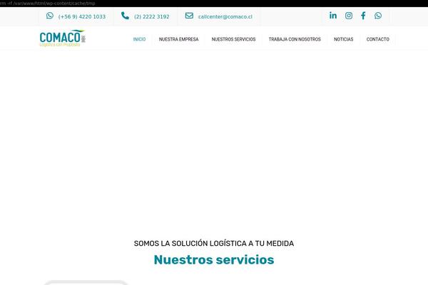 Site using Sticky-buttons plugin