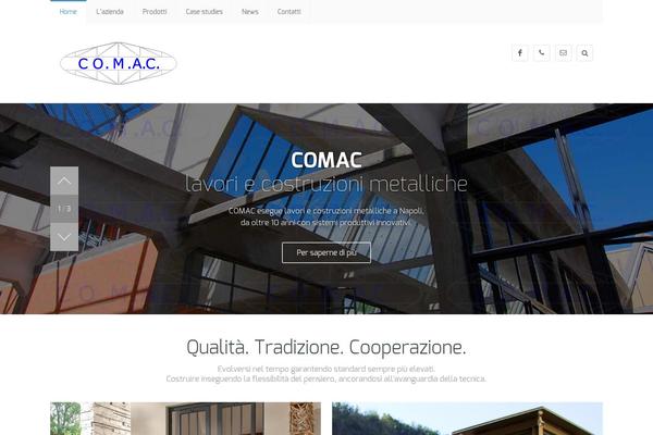 Falco theme site design template sample