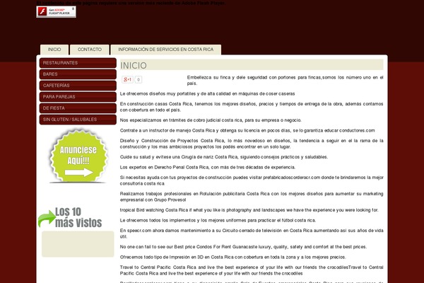 Site using Collapsing Links plugin