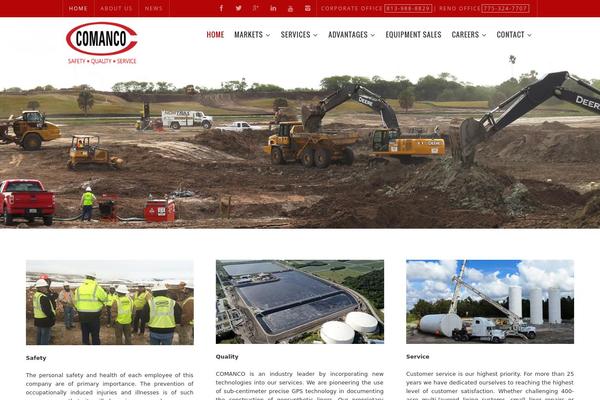 Sonata theme site design template sample