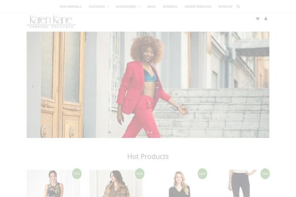 Retro-blog theme site design template sample