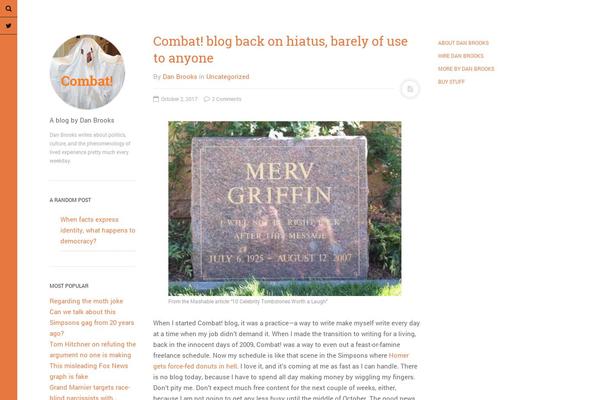 Site using Vi Random Post Widget plugin