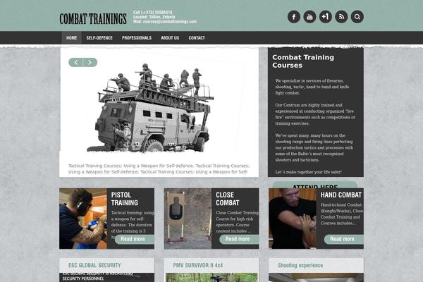 Aspiration theme site design template sample
