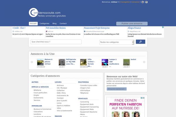 ClassiPress theme site design template sample
